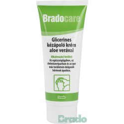 Bradocare glicerines kézápoló krém 100ml Aloe Vera