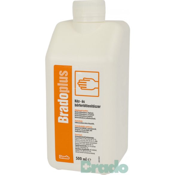 Bradoplus 500ml kéz- és bőrfertőtlenítő