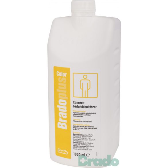 Bradoplus color 1000ml színezett bőrfertőtlenítő