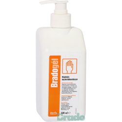 Bradogél 500ml pumpás higiénés kézfertőtlenítő gél
